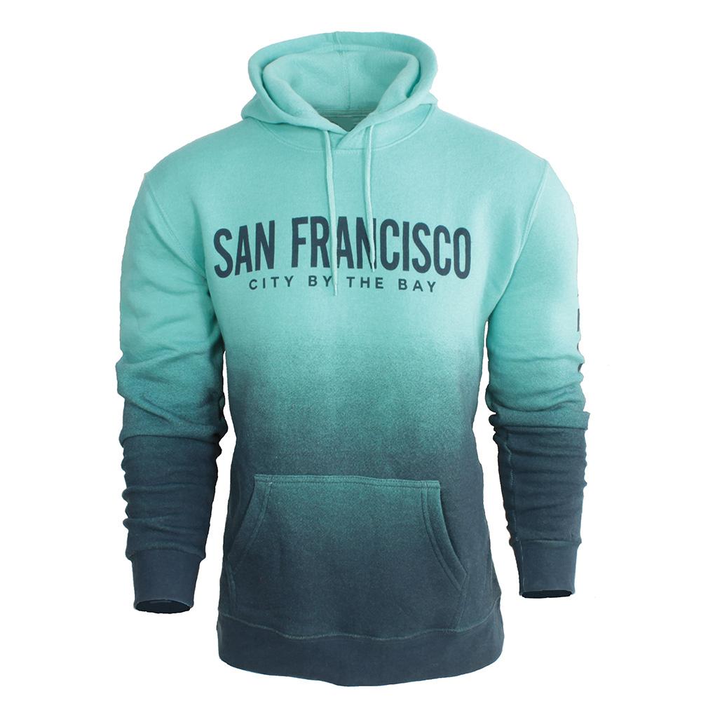 Amazing San Francisco Ombre Hooded Sweatshirt